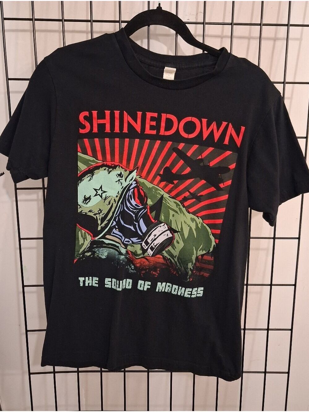 Vintage 2008 Shinedown The Sound Of Madness Tour Concert Promo T-shirt